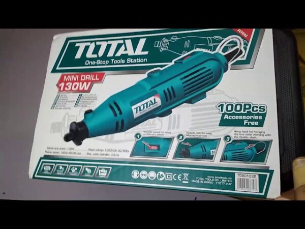 TOTAL Tools Mini Grinder130w - TG501032 